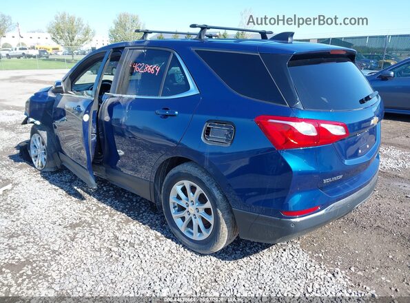 2GNAXUEV7K6262286 2019 CHEVROLET EQUINOX Синий Задняя левая четверть