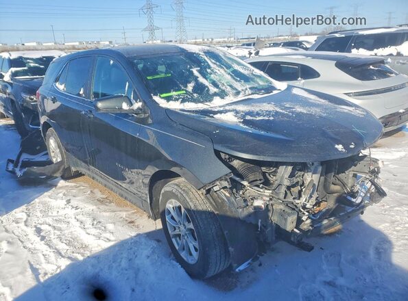 2GNAXUEVXM6135857 2021 CHEVROLET EQUINOX Black Առջևի աջ