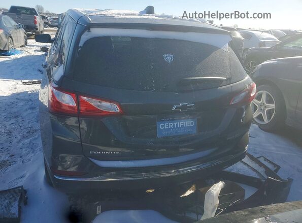2GNAXUEVXM6135857 2021 CHEVROLET EQUINOX Black Հետևի տեսք
