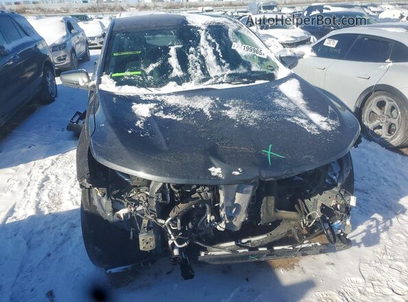 2GNAXUEVXM6135857 2021 CHEVROLET EQUINOX Black Դիմացի տեսք