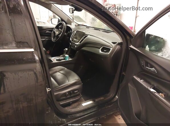2GNAXVEV0J6235533 2018 CHEVROLET EQUINOX Black Front interior view