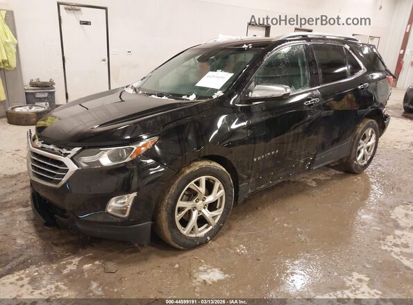 2GNAXVEV0J6235533 2018 CHEVROLET EQUINOX Black Front left