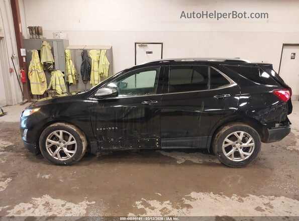 2GNAXVEV0J6235533 2018 CHEVROLET EQUINOX Black Front view