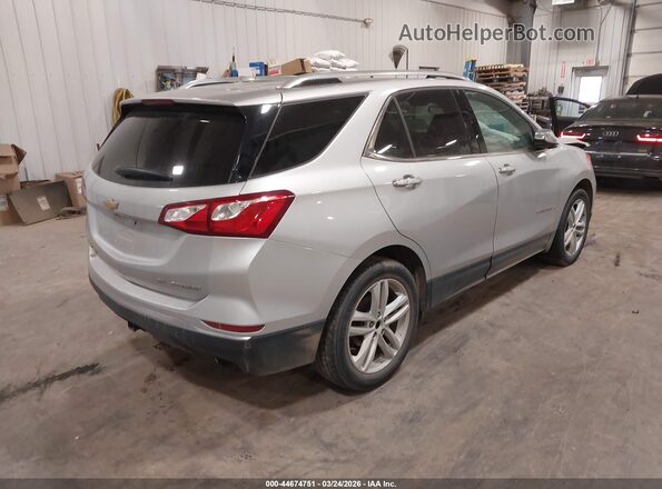 2GNAXYEX5K6202774 2019 CHEVROLET EQUINOX Silver Trasero derecho