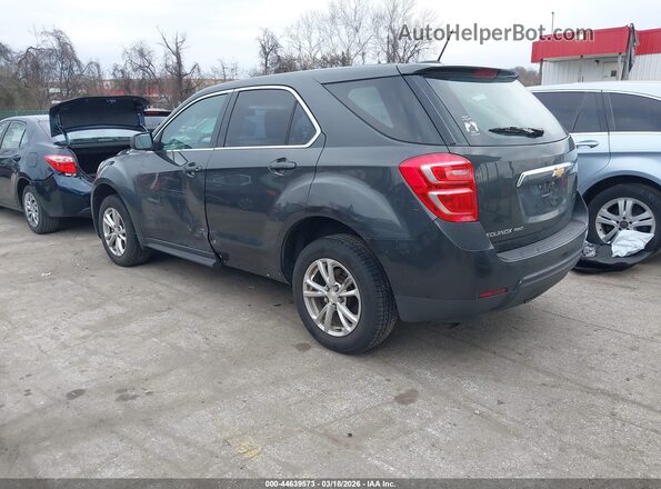2GNFLEEK4H6263546 2017 CHEVROLET EQUINOX Серый Задняя левая четверть
