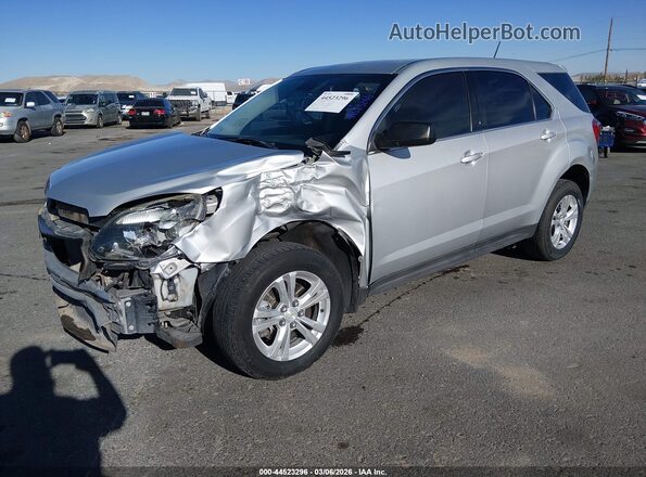 2GNFLEEK6G6178108 2016 CHEVROLET EQUINOX Silver Առջևի ձախ երեք քառորդ տեսարան