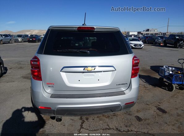 2GNFLEEK6G6178108 2016 CHEVROLET EQUINOX Silver 