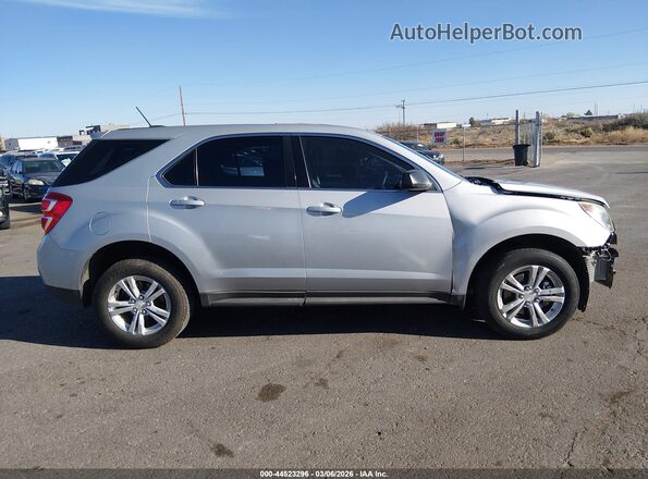 2GNFLEEK6G6178108 2016 CHEVROLET EQUINOX Silver Սալոնի հետևի տեսք