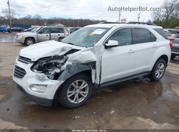 2GNFLFEK4G6327718 2016 CHEVROLET EQUINOX White Առջևի ձախ երեք քառորդ տեսարան