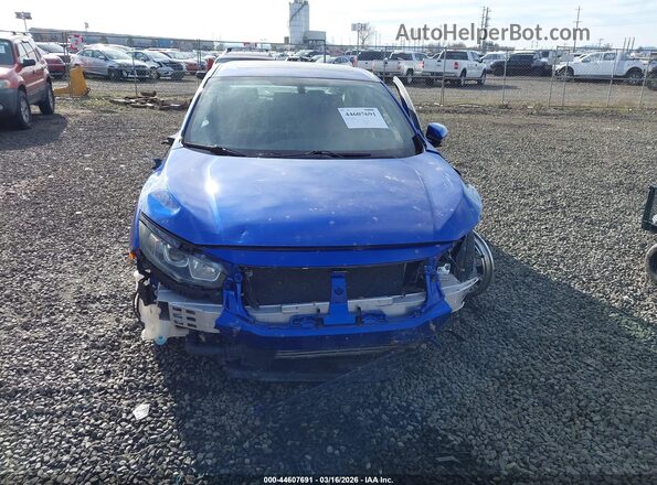 2HGFC1E50KH706476 2019 HONDA CIVIC Blue Սարքավորումների վահանակի տեսք