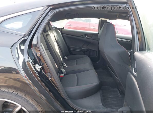 2HGFC1E52HH702373 2017 HONDA CIVIC Black Widok naklejki z numerem VIN