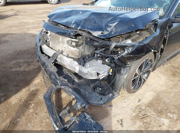 2HGFC1E52HH702373 2017 HONDA CIVIC Black Widok z przodu