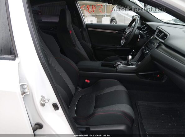 2HGFC1E57JH701919 2018 HONDA CIVIC White Front interior view