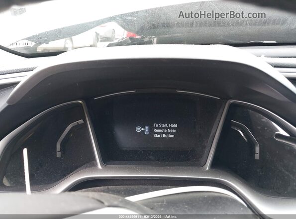 2HGFC1F32KH651316 2019 HONDA CIVIC Gray 