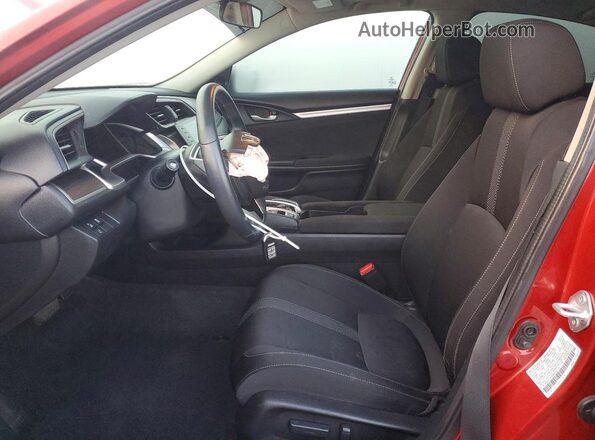 2HGFC1F36MH702710 2021 HONDA CIVIC Red წინა სალონის ხედი