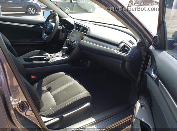 2HGFC1F39GH647173 2016 HONDA CIVIC Gray Front interior view
