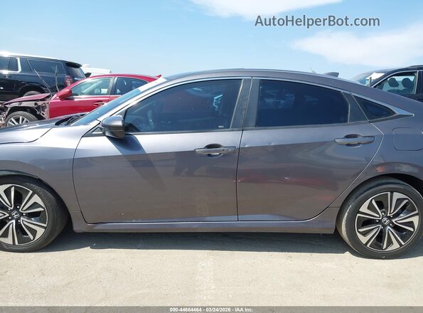 2HGFC1F39GH647173 2016 HONDA CIVIC Gray 