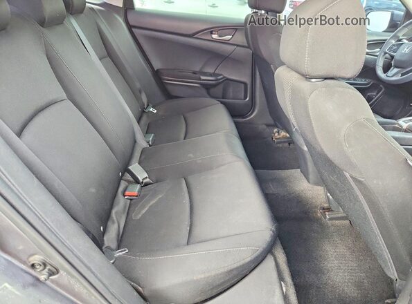 2HGFC2F51JH501753 2018 HONDA CIVIC Gray Հետևի նստատեղերի տեսք