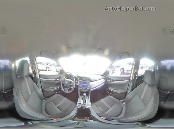 2HGFC2F51JH501753 2018 HONDA CIVIC Gray VIN կոդի պիտակի տեսք