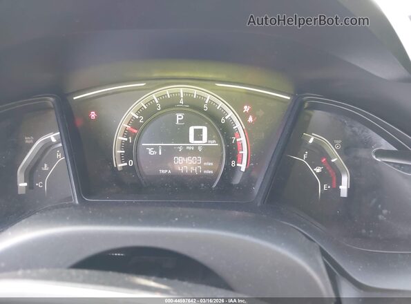 2HGFC2F54JH522015 2018 HONDA CIVIC Black უკანა სავარძლების ხედი