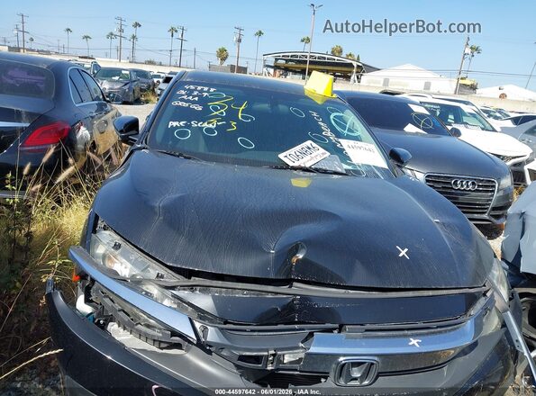 2HGFC2F54JH522015 2018 HONDA CIVIC Black უკანა სალონის ხედი