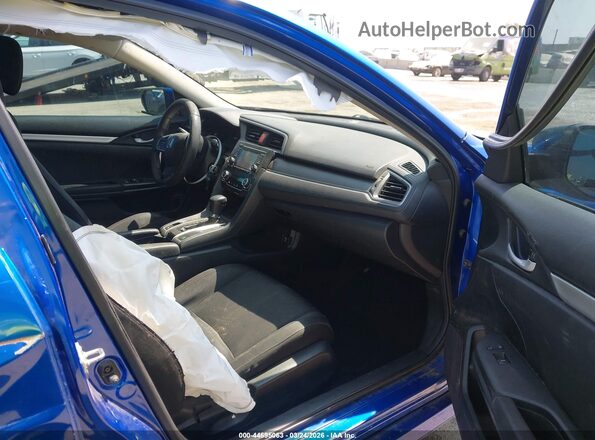 2HGFC2F55GH577288 2016 HONDA CIVIC Blue Vista interior delantera