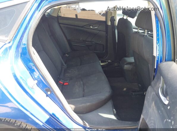 2HGFC2F55GH577288 2016 HONDA CIVIC Blue Vista de la etiqueta del VIN