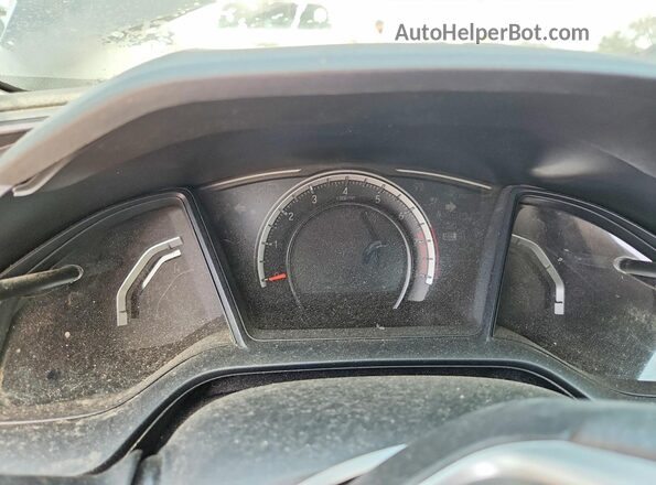 2HGFC2F56JH575248 2018 HONDA OTHER Black ხელსაწყოთა პანელის ხედი