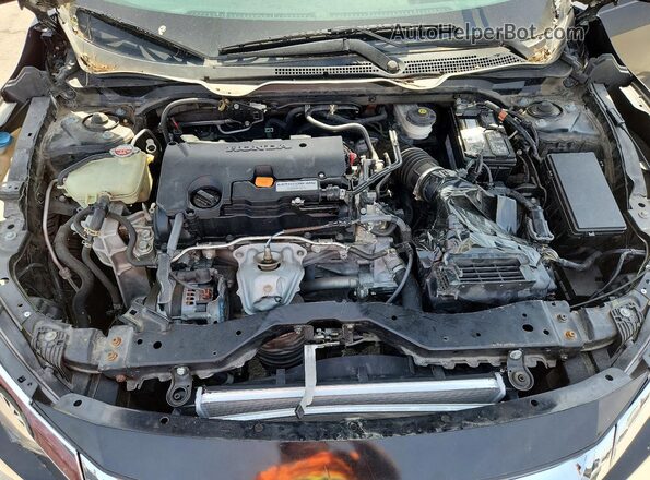 2HGFC2F56JH575248 2018 HONDA OTHER Black უკანა სალონის ხედი