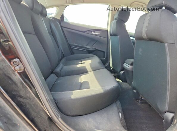 2HGFC2F56JH575248 2018 HONDA OTHER Black უკანა სავარძლების ხედი