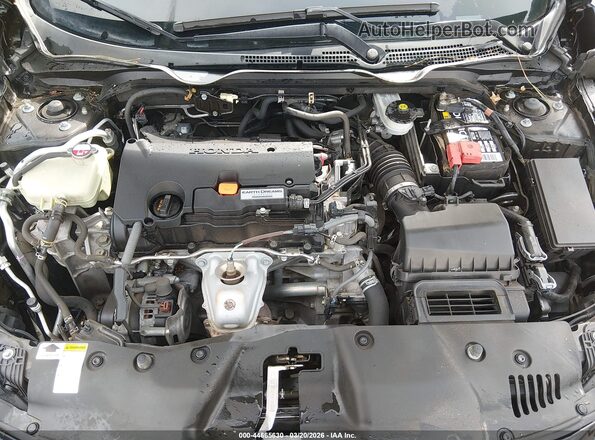 2HGFC2F57GH500860 2016 HONDA CIVIC Черный Вид сзади