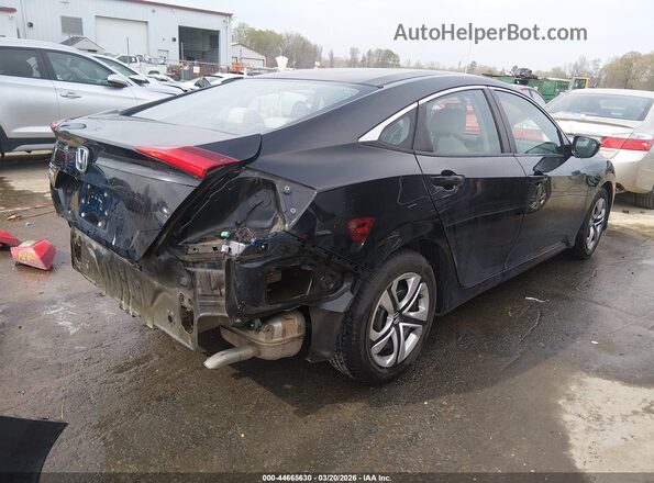 2HGFC2F57GH500860 2016 HONDA CIVIC Черный Задняя правая четверть