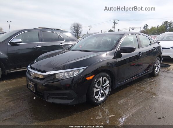 2HGFC2F57GH500860 2016 HONDA CIVIC Черный Передняя левая четверть