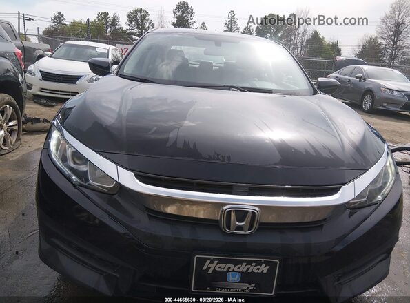 2HGFC2F57GH500860 2016 HONDA CIVIC Черный Вид задней части салона
