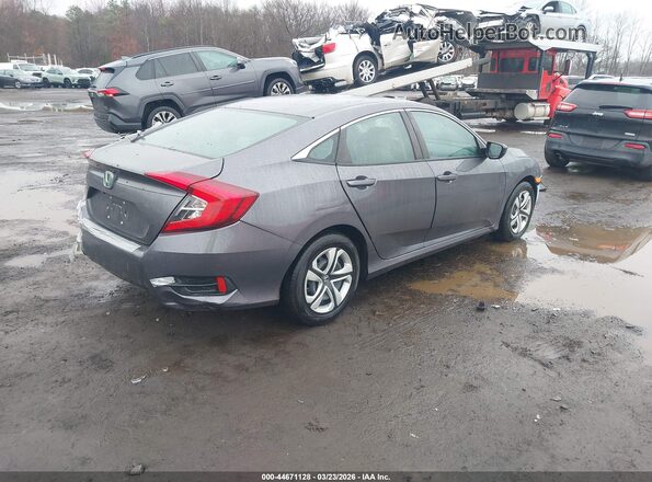2HGFC2F57HH541524 2017 HONDA CIVIC Gray Rear right