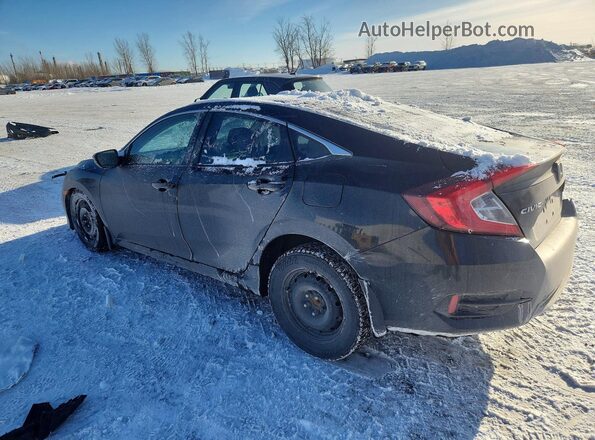 2HGFC2F57MH007465 2021 HONDA CIVIC Black Задня ліва чверть