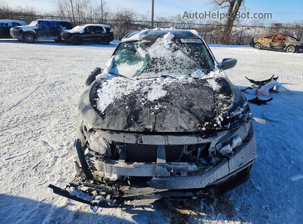 2HGFC2F57MH007465 2021 HONDA CIVIC Black Вид спереду