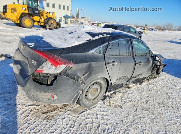 2HGFC2F57MH007465 2021 HONDA CIVIC Black Задня права чверть