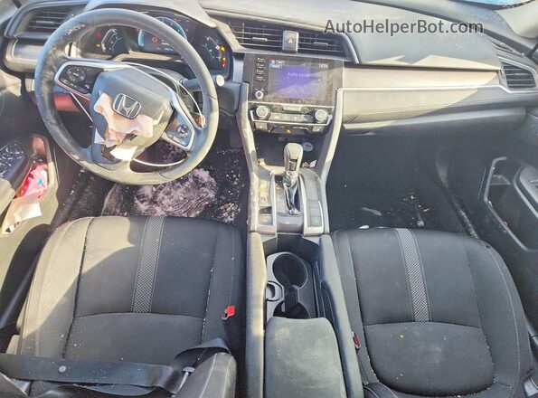 2HGFC2F57MH007465 2021 HONDA CIVIC Black Вид панелі приладів