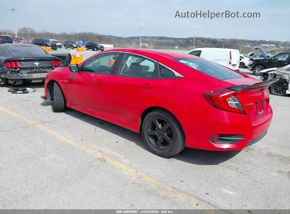 2HGFC2F58GH545340 2016 HONDA CIVIC Red 