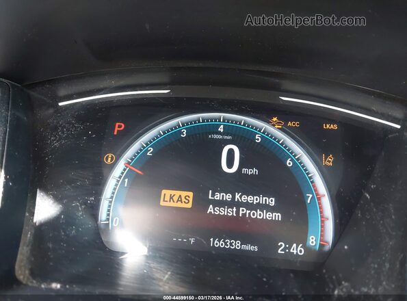 2HGFC2F61KH592047 2019 HONDA CIVIC Silver 