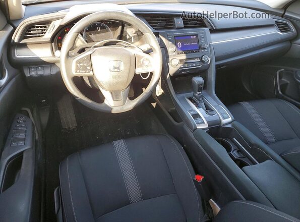 2HGFC2F61MH554529 2021 HONDA CIVIC White Widok deski rozdzielczej