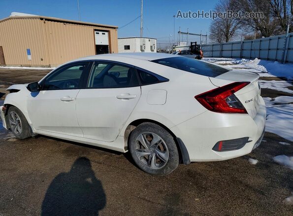 2HGFC2F61MH554529 2021 HONDA CIVIC White Tył lewy
