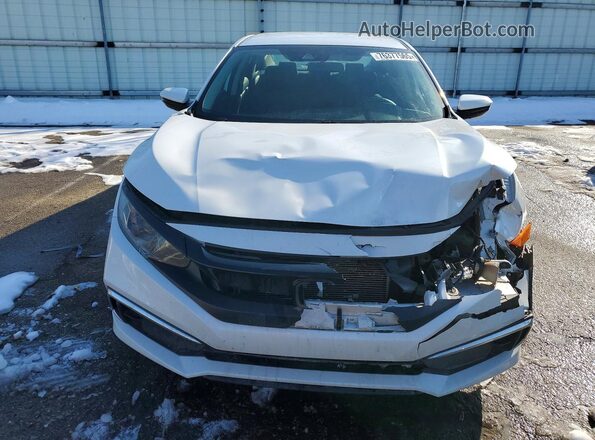 2HGFC2F61MH554529 2021 HONDA CIVIC White Widok z przodu