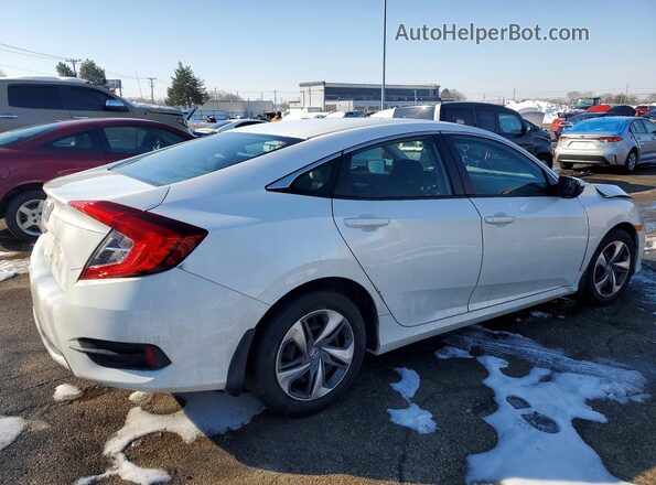 2HGFC2F61MH554529 2021 HONDA CIVIC White Tył prawy