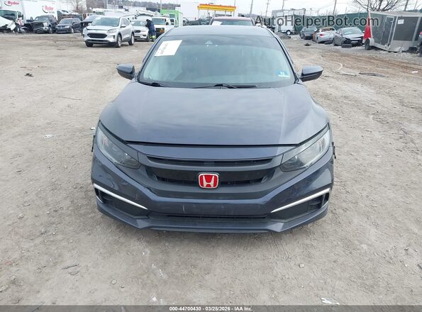 2HGFC2F62KH553581 2019 HONDA CIVIC Gray Դիմացի տեսք