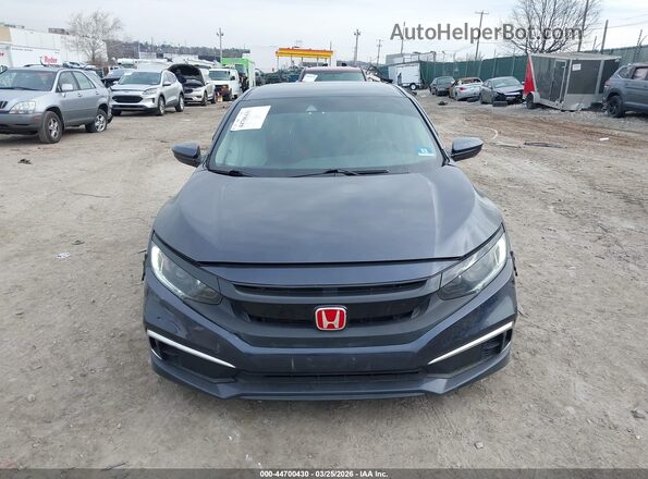 2HGFC2F62KH553581 2019 HONDA CIVIC Gray Սարքավորումների վահանակի տեսք