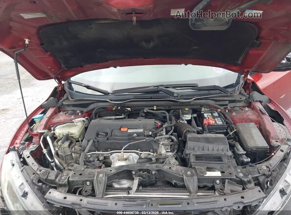 2HGFC2F62MH529283 2021 HONDA CIVIC Red Vista trasera