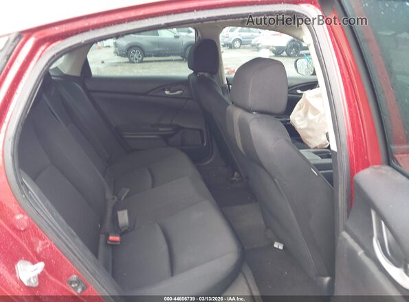 2HGFC2F62MH529283 2021 HONDA CIVIC Red Vista de la etiqueta del VIN