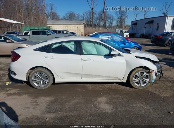 2HGFC2F63LH550223 2020 HONDA CIVIC White Rear interior view